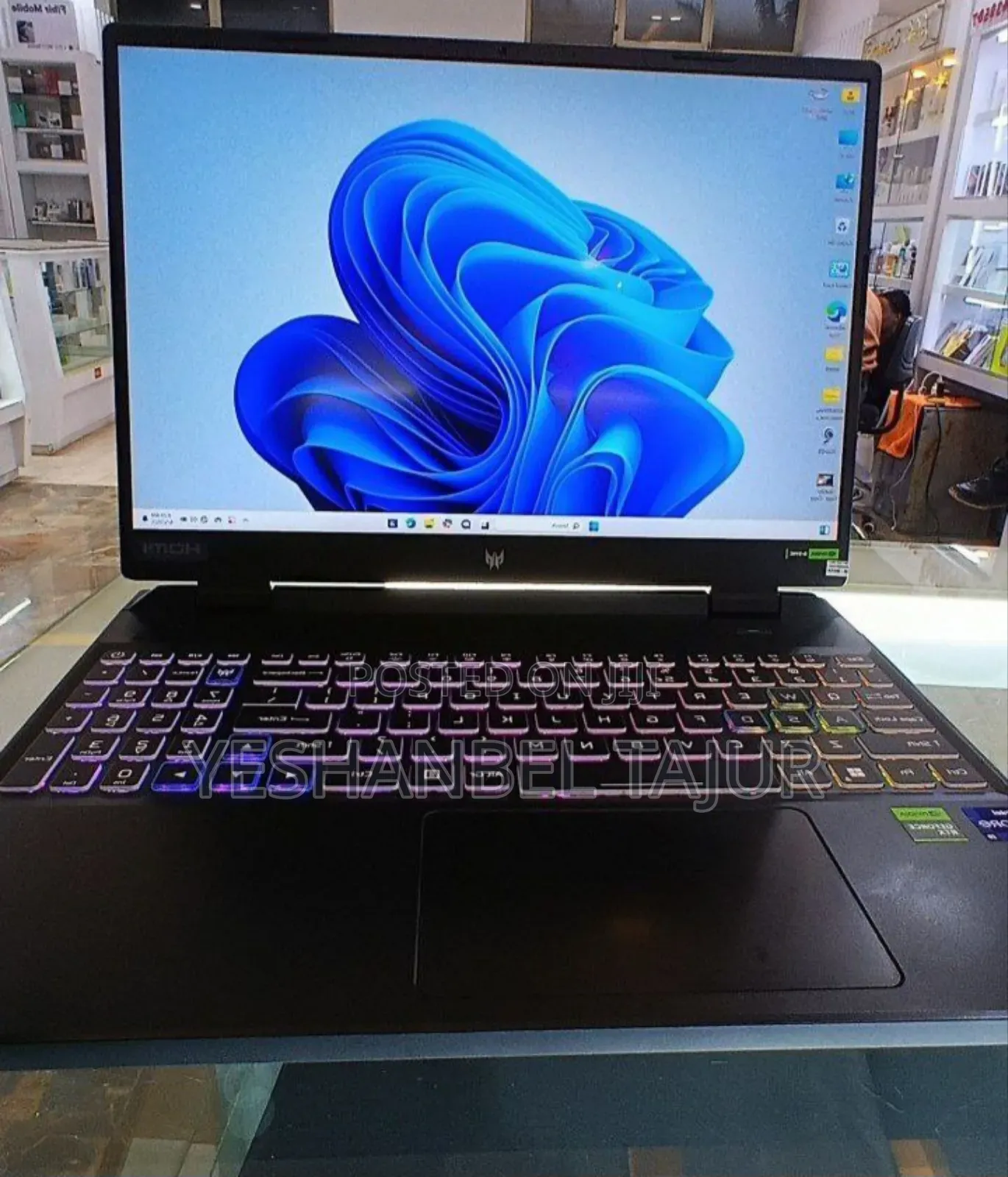 New Laptop Acer Predator Helios Neo 16 16GB Intel Core I9 SSD 512GB