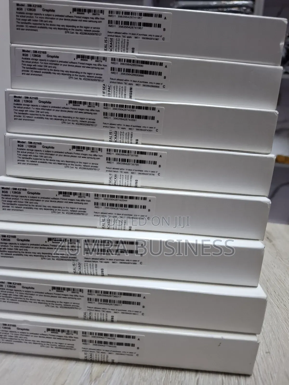 New Samsung Galaxy Tab A9+ 128 GB Gray