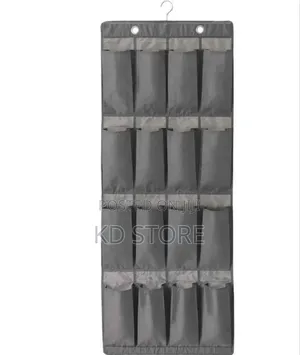 Ikea Hanging Shoe Organiser W 16 Pocket Dark Grey