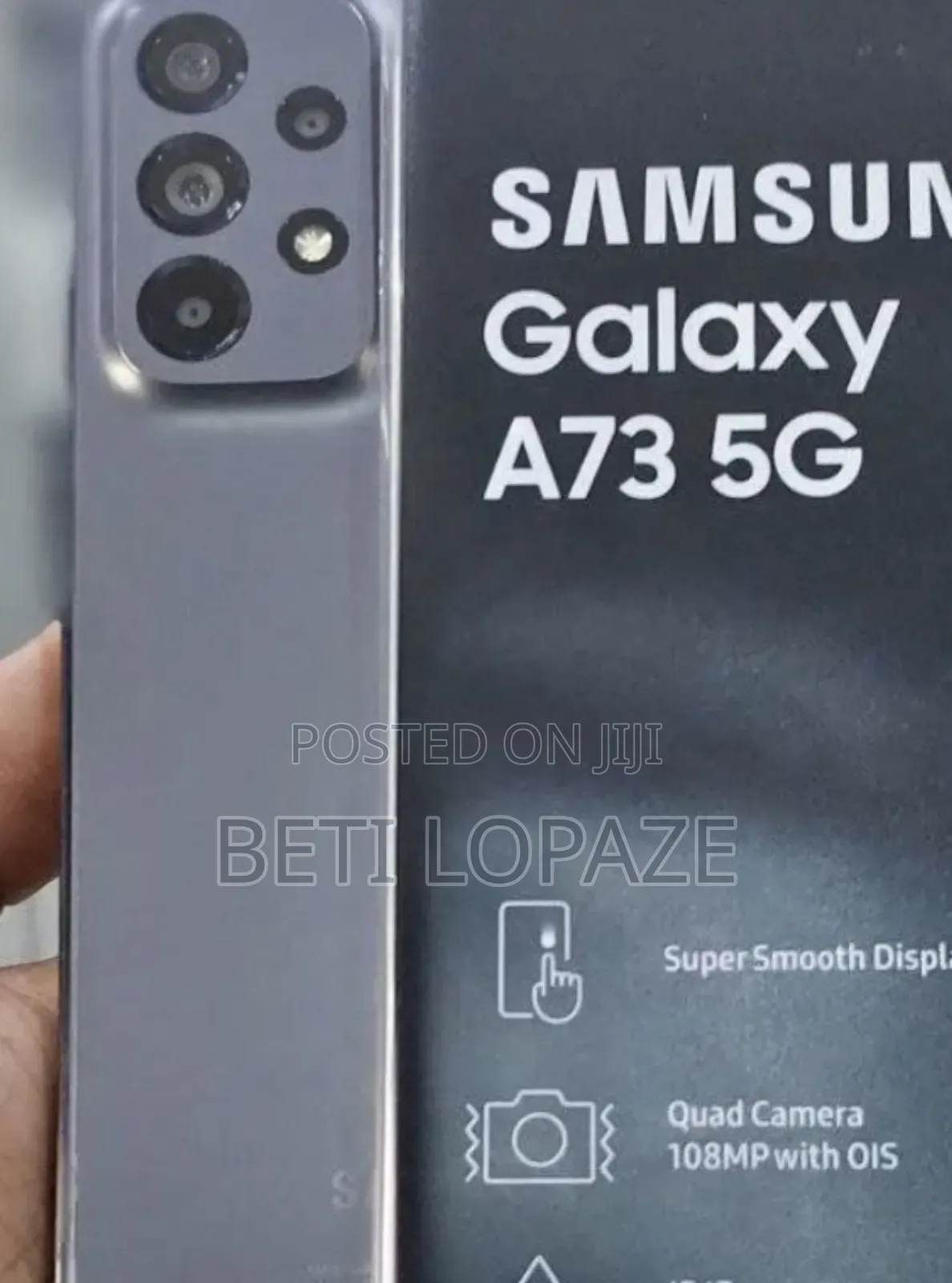New Samsung Galaxy A73 5G 128 GB Gray