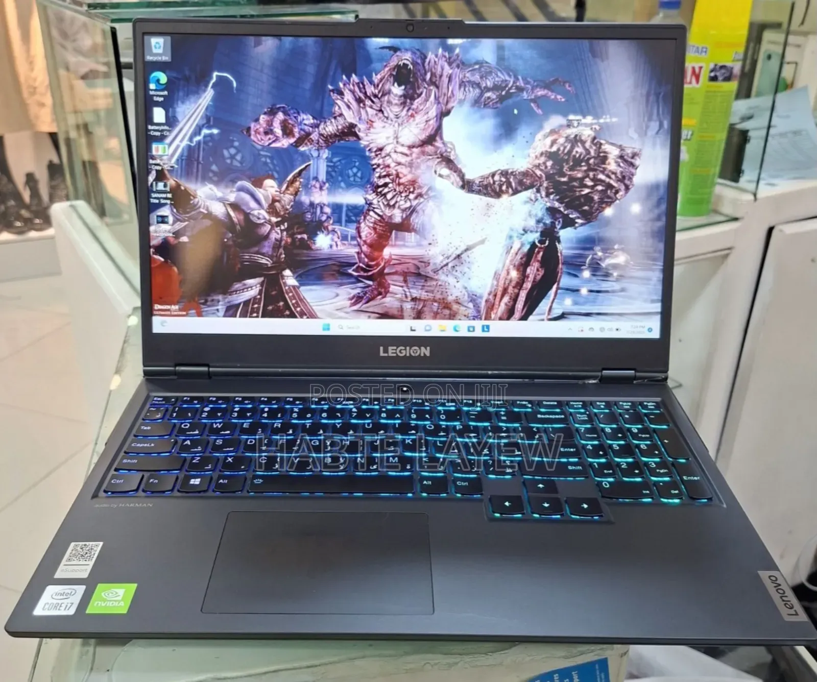 New Laptop Lenovo Legion 5 16GB Intel Core I7 SSD 512GB