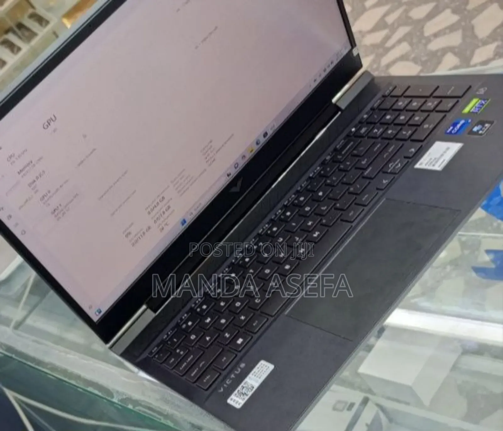 New Laptop HP Victus 16 16GB Intel Core I7 SSD 512GB