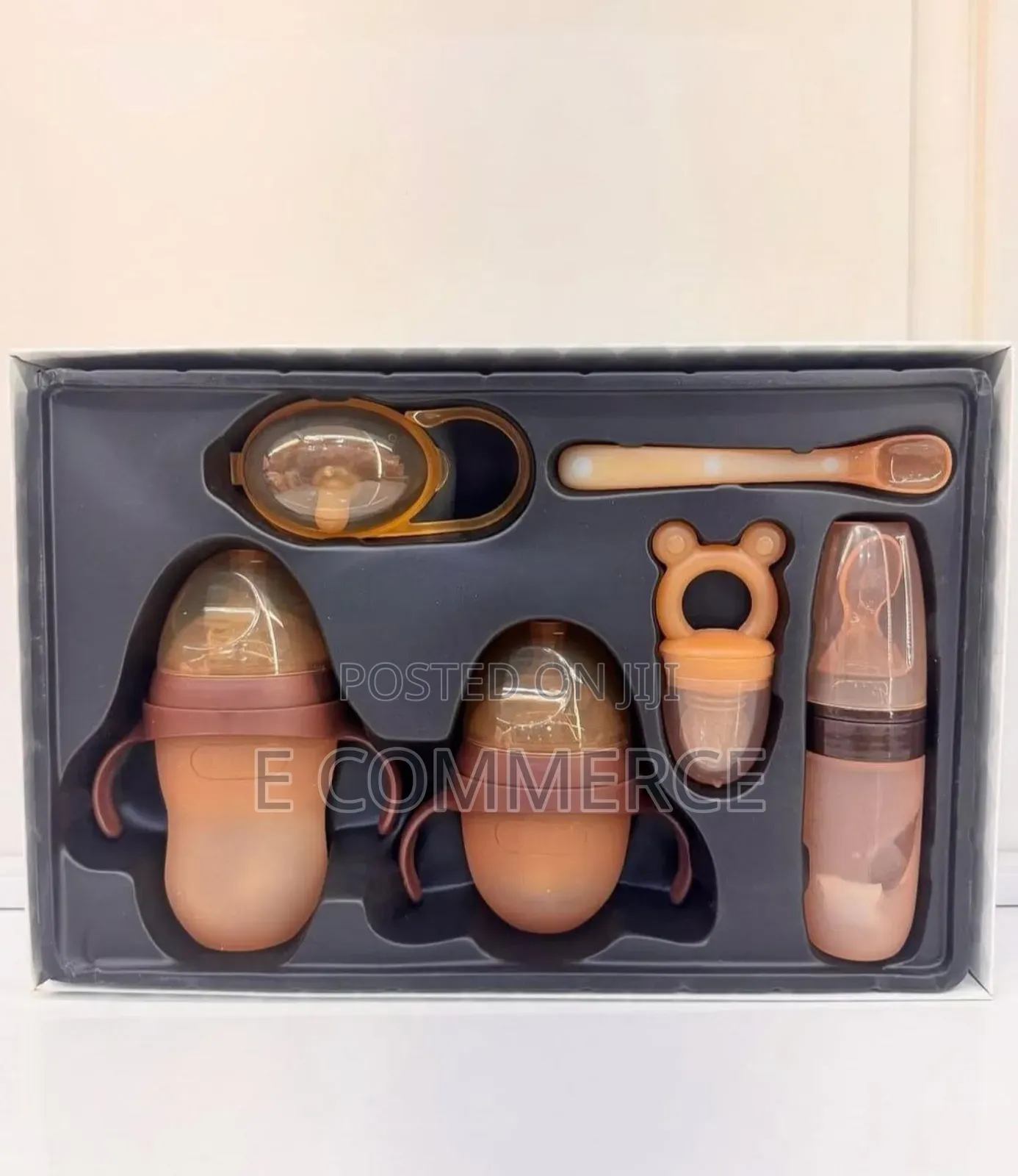 6 Pieces Bpa Free Silicone Baby Bottles or Feeding Sets