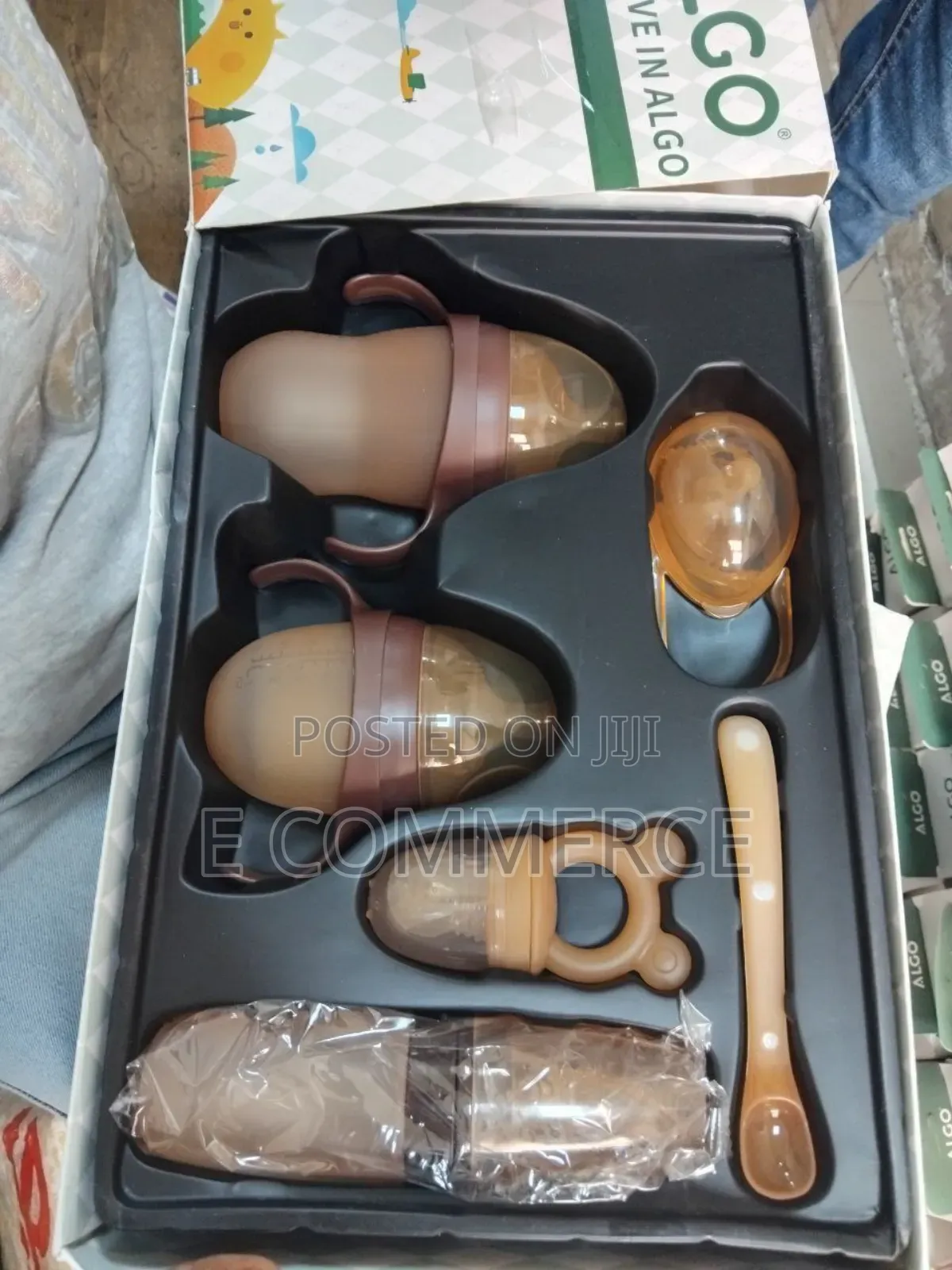 6 Pieces Bpa Free Silicone Baby Bottles or Feeding Sets