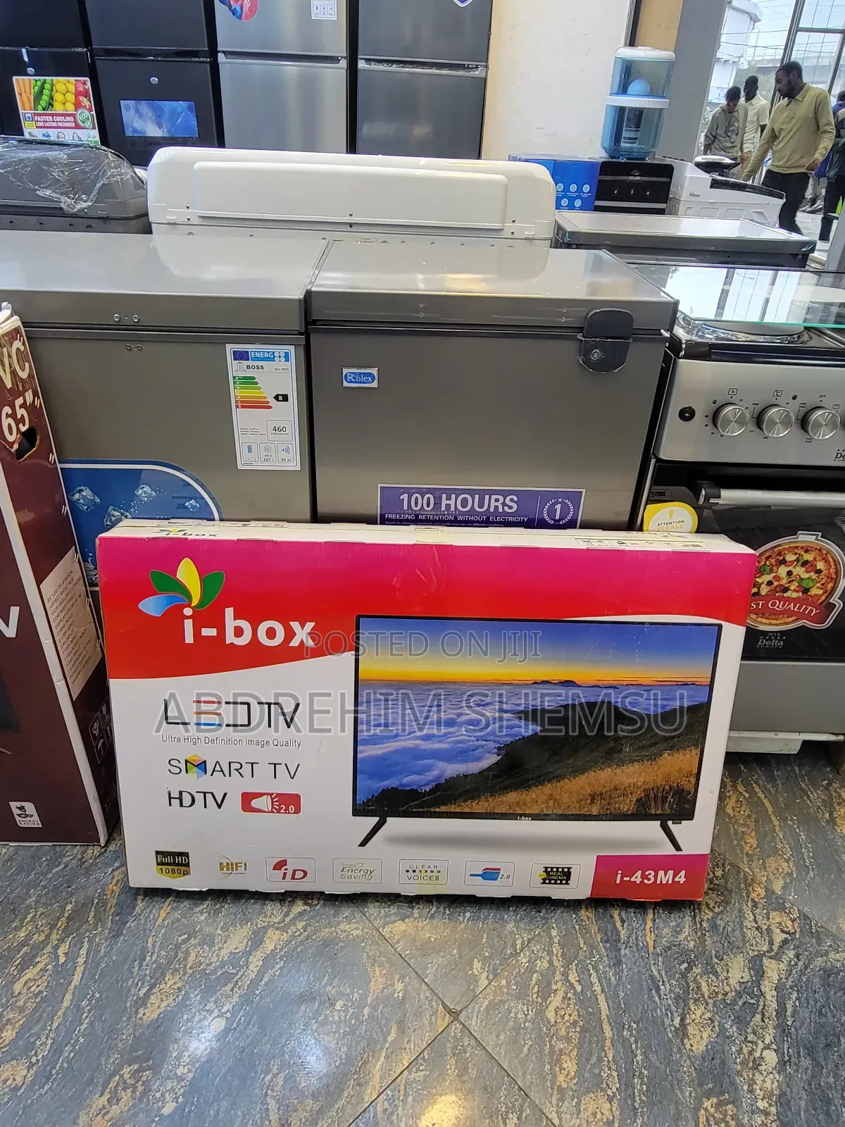 I Box Tv 43 Inch Start Doubel Glass