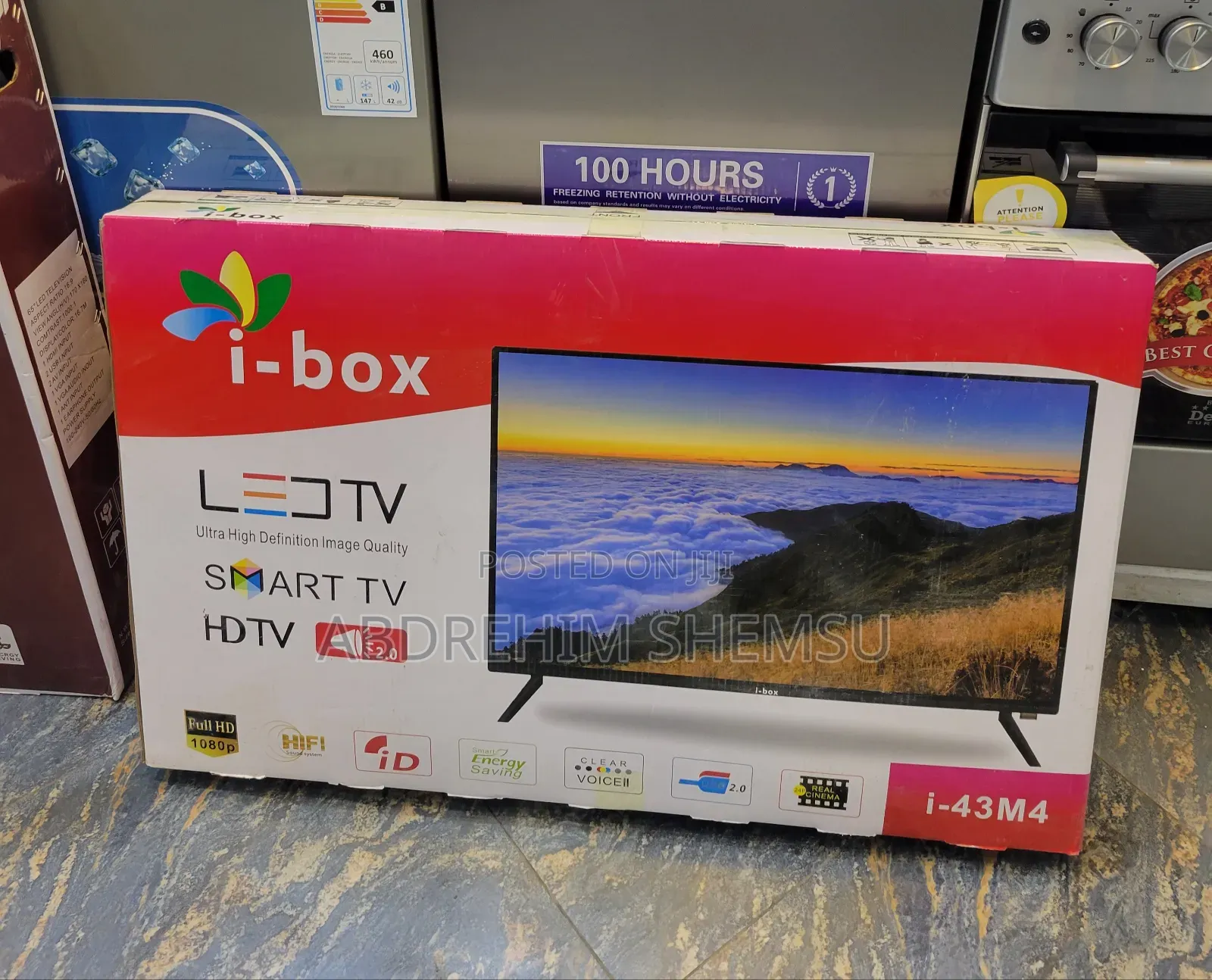 I Box Tv 43 Inch Start Doubel Glass