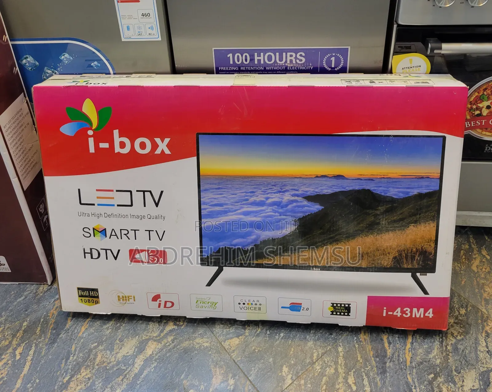 I Box Tv 43 Inch Start Doubel Glass