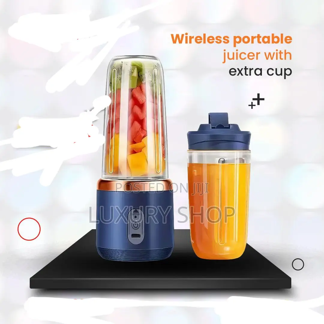 Mini Rechargeable Juicer With Extra Cup