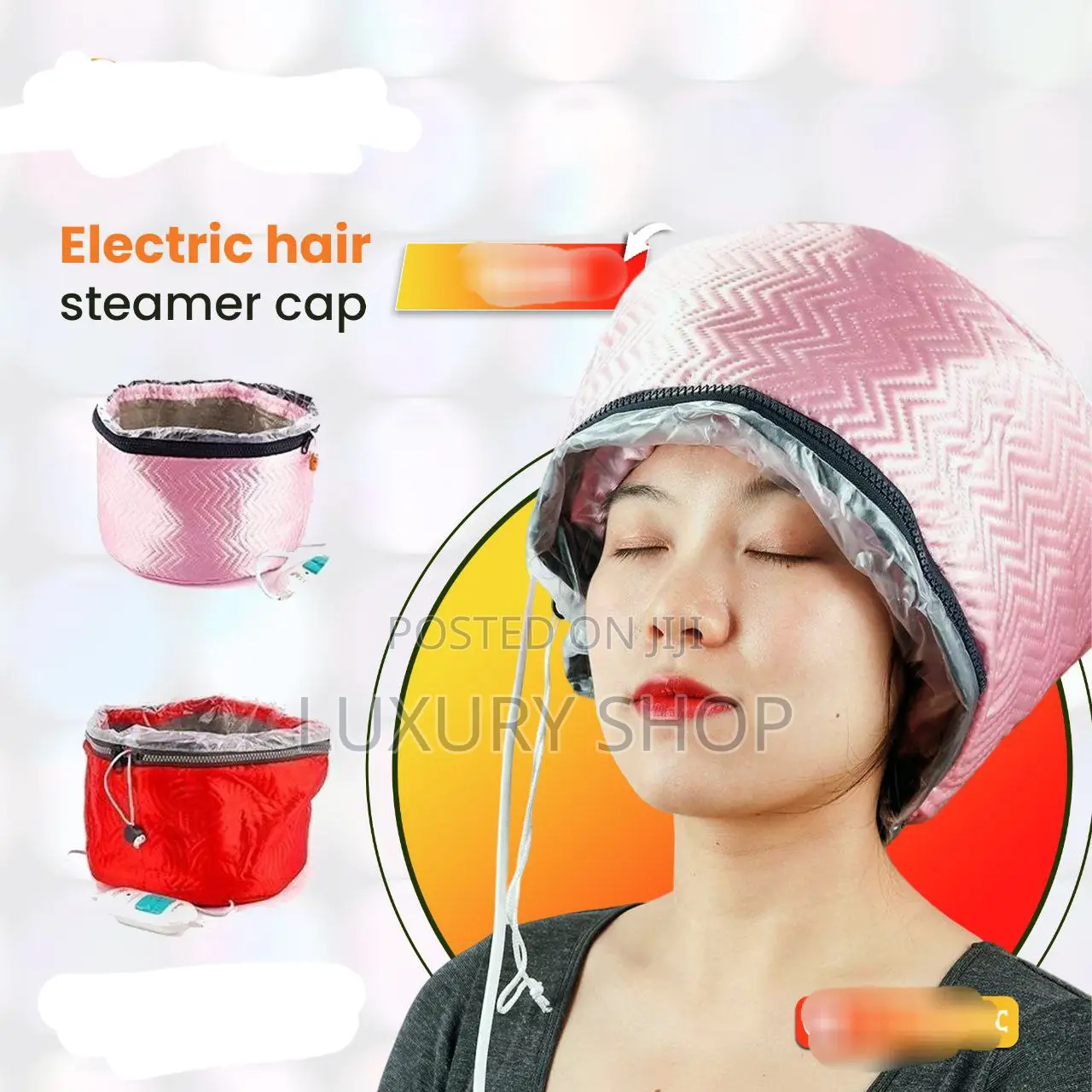 Electric Hair Steamer Cap