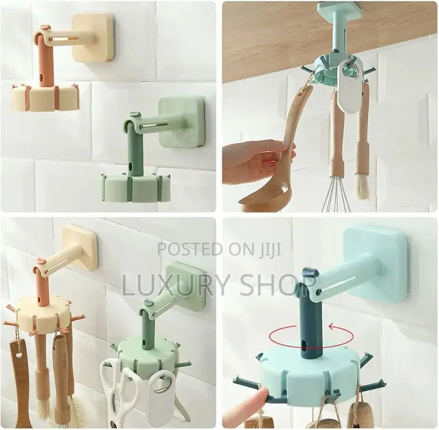 360° Rotating Folding Hook