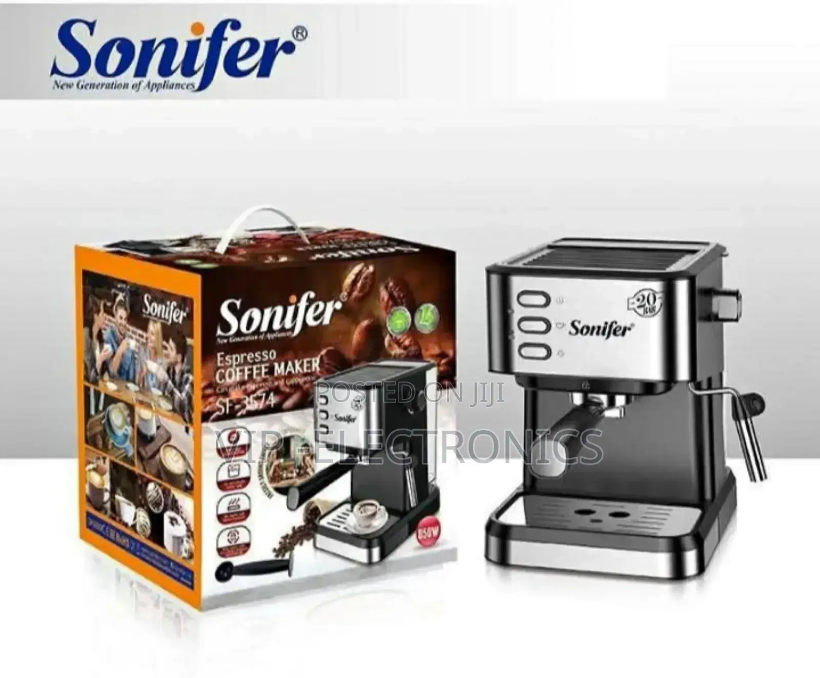 Sonifer Espresso Coffee Maker 20 Bar