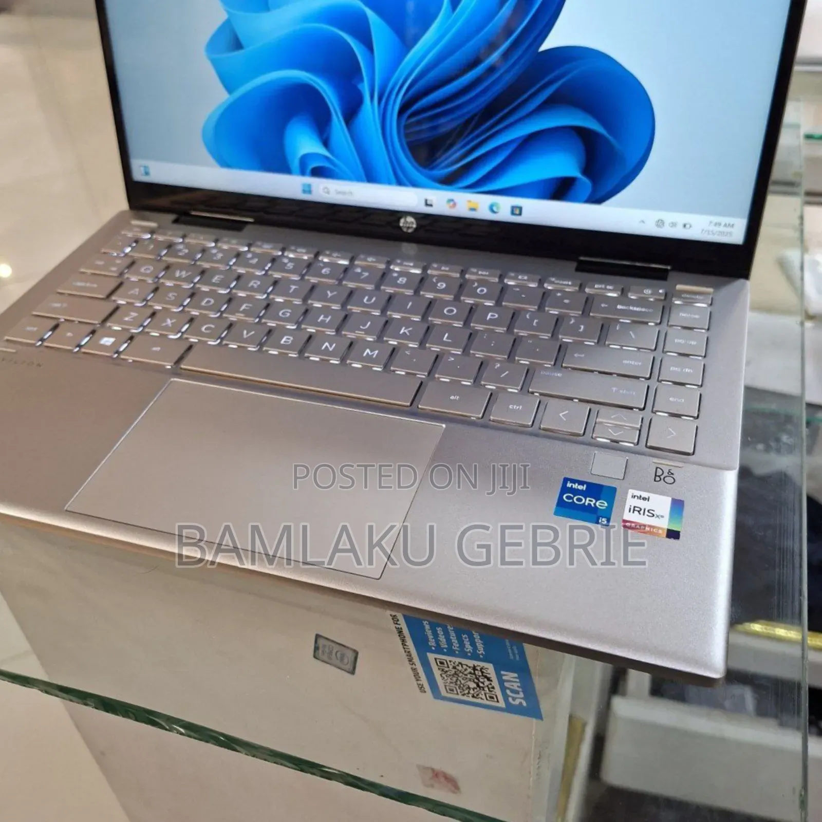 New Laptop HP Pavilion X360 16GB Intel Core I5 SSD 512GB