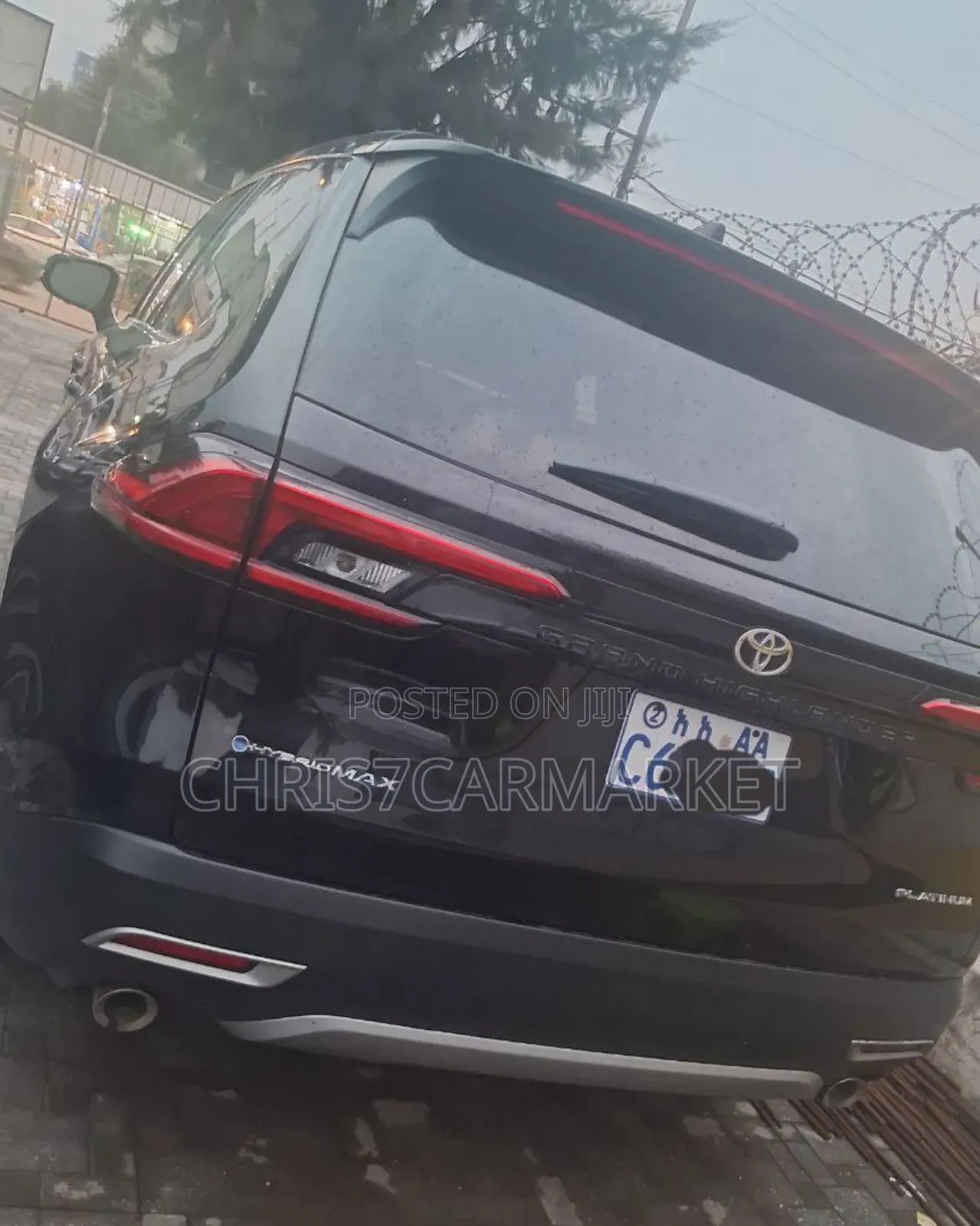 Toyota Grand Highlander Hybrid 2024 Blue