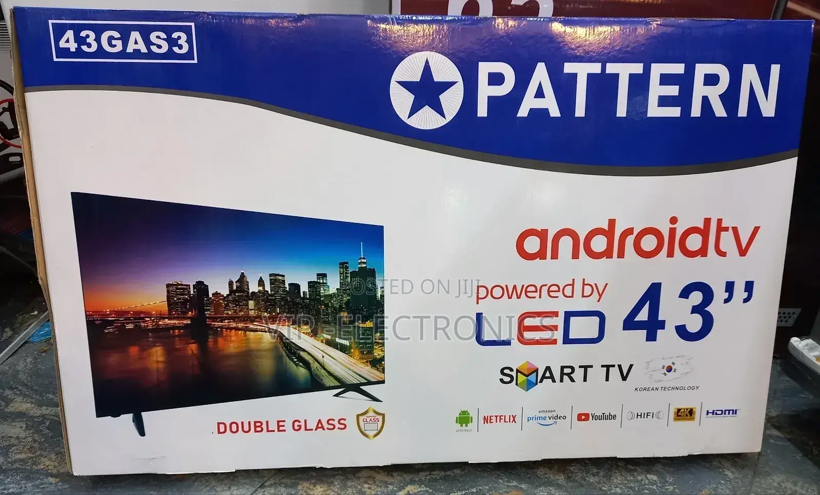 Pattern 43 Inch Tv Smart Android Tv