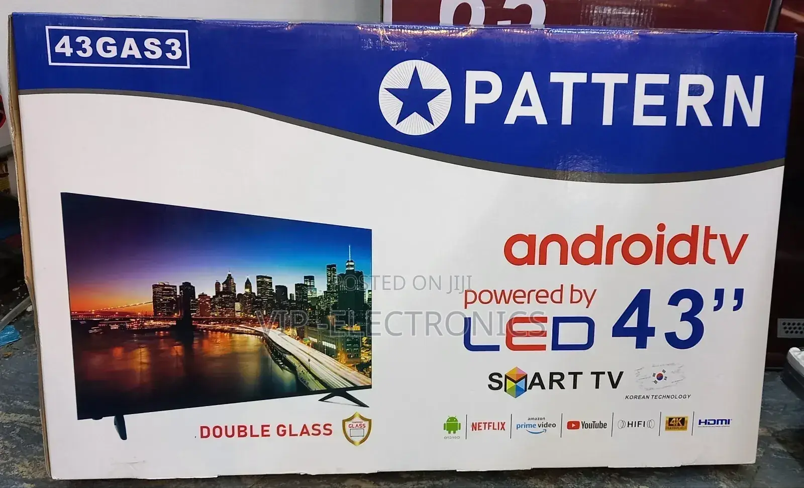 Pattern 43 Inch Tv Smart Android Tv