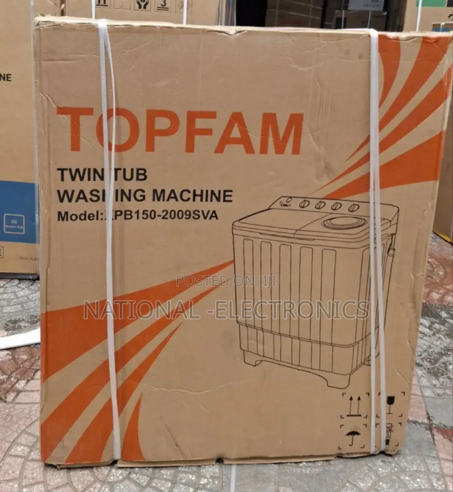 Topfam Washing Machine 15kg Top Fam