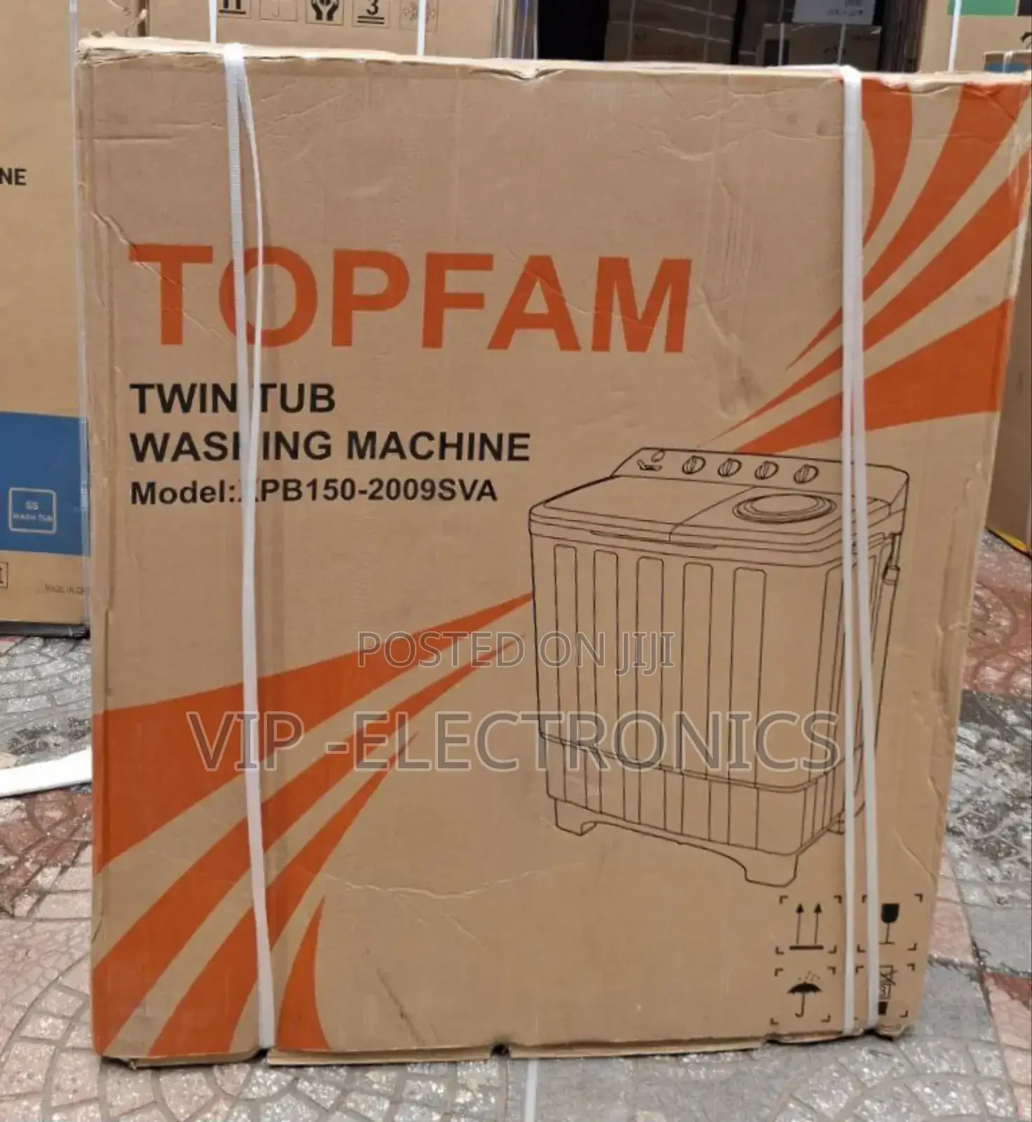 Topfam Washing Machine 15kg Top Fam