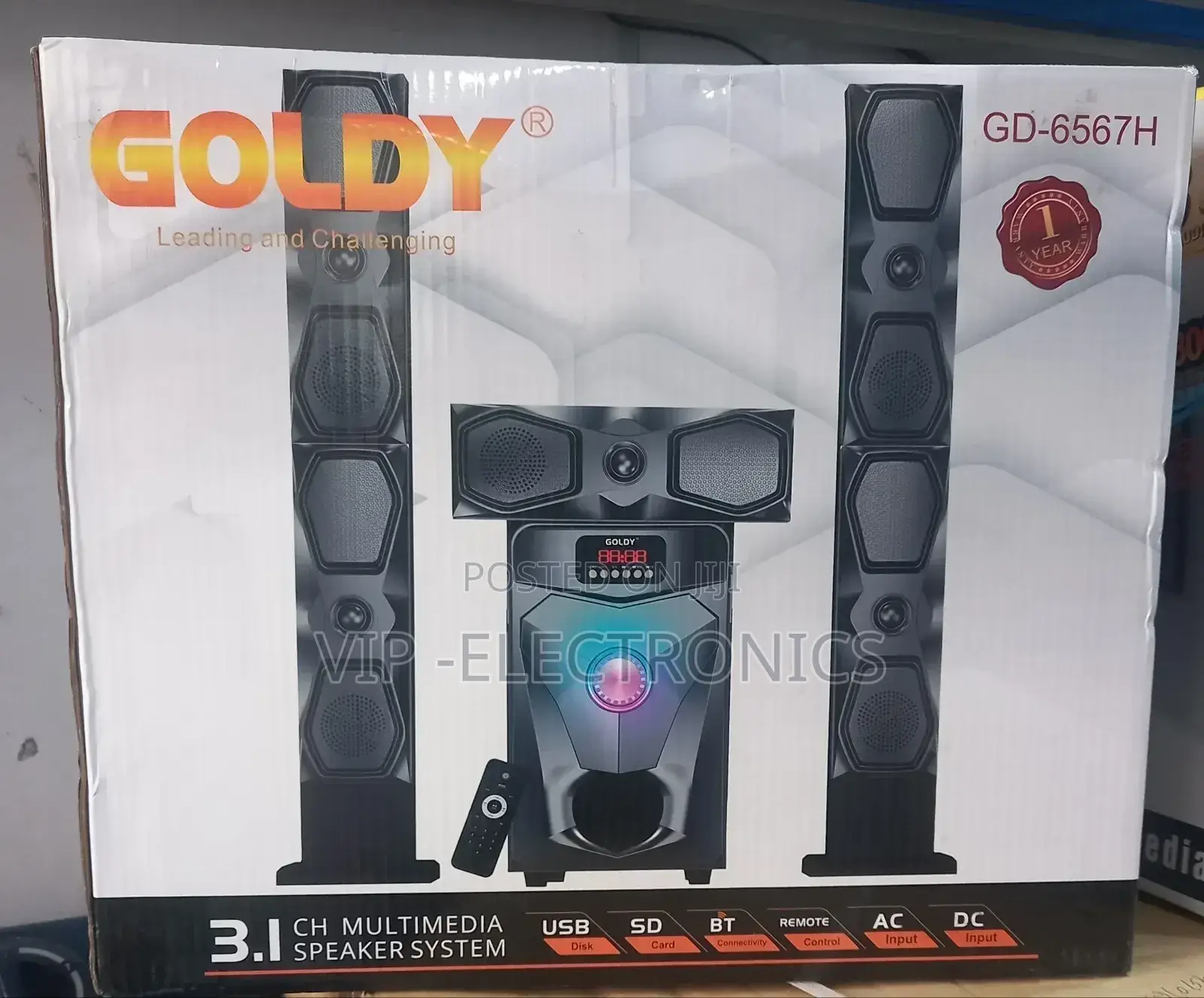Goldy 3.1ch Multimedia Speakers