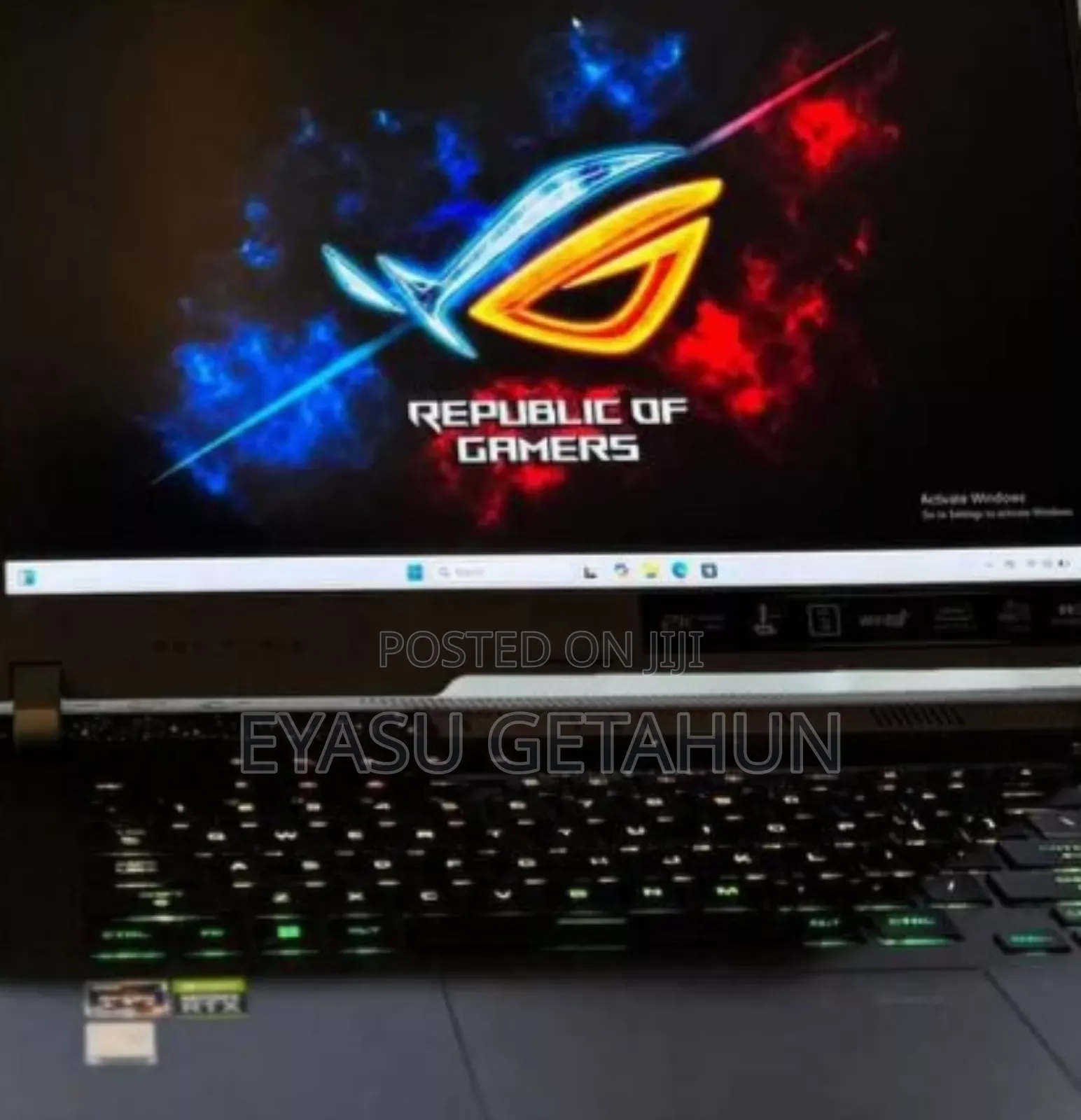 New Laptop Asus ROG Strix G15 16GB AMD Ryzen 9 SSD 512GB
