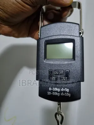 Photo - Electronic Luggage Scale ዘመናዊ በኤሌክትሮኒክስ የሚሰራ ሚዛን