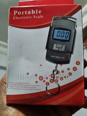 Electronic Luggage Scale ዘመናዊ በኤሌክትሮኒክስ የሚሰራ ሚዛን