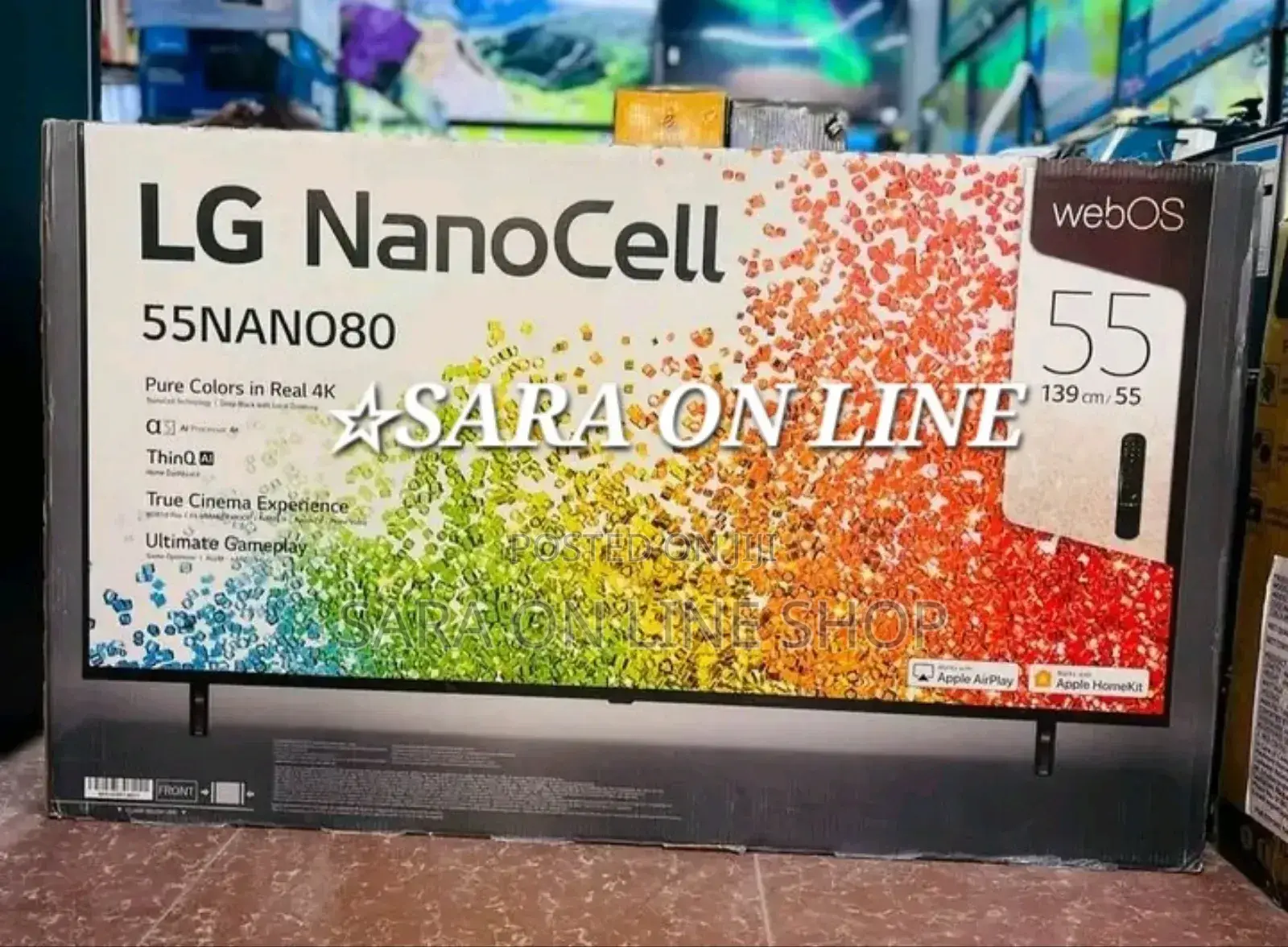 ☆Lg 55" Nano Cell ☆ Uhd Ultra Smart Tv Android 14.0