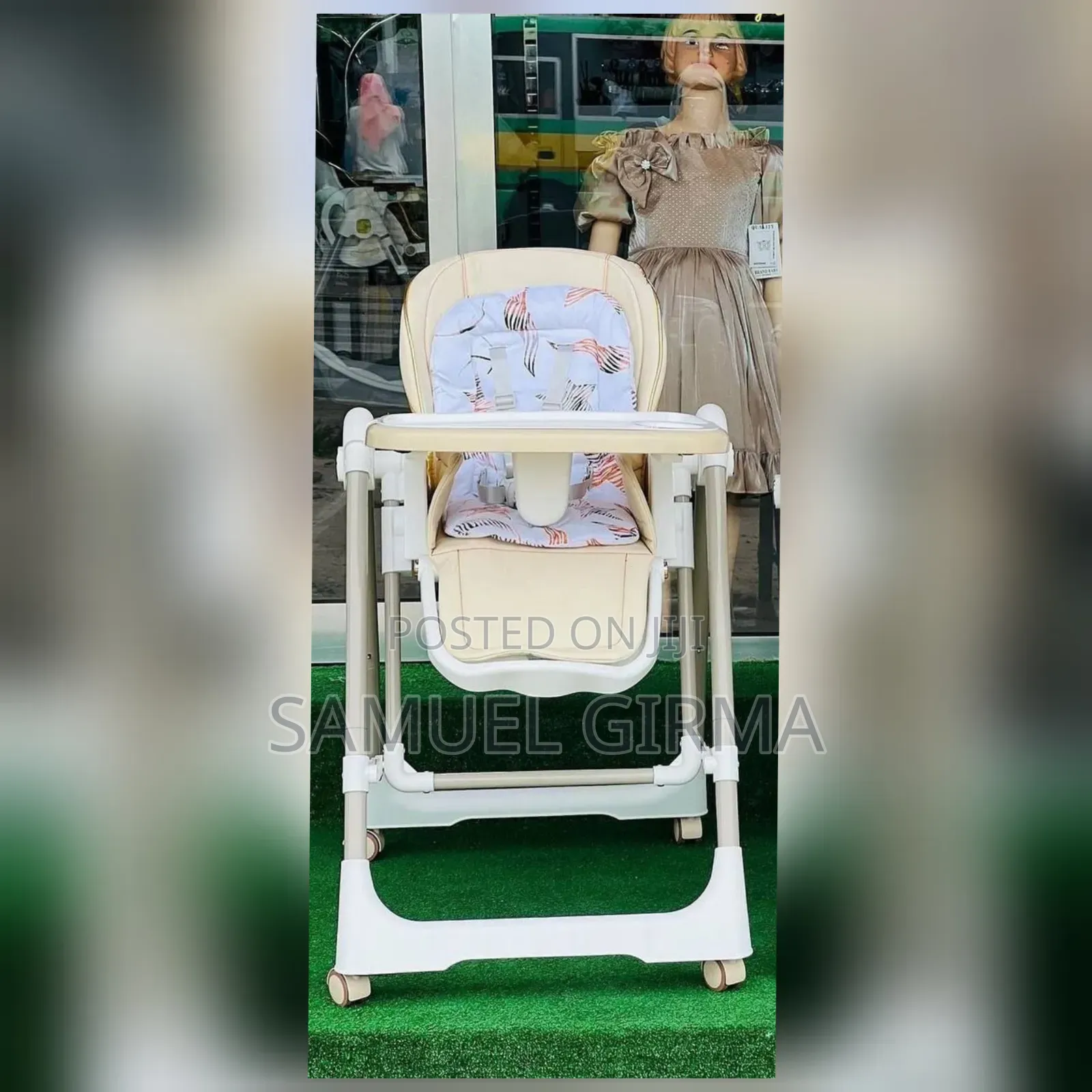 5-in-1 High Chair Multifunction
ከመመገቢያ Swing )የሚሆን