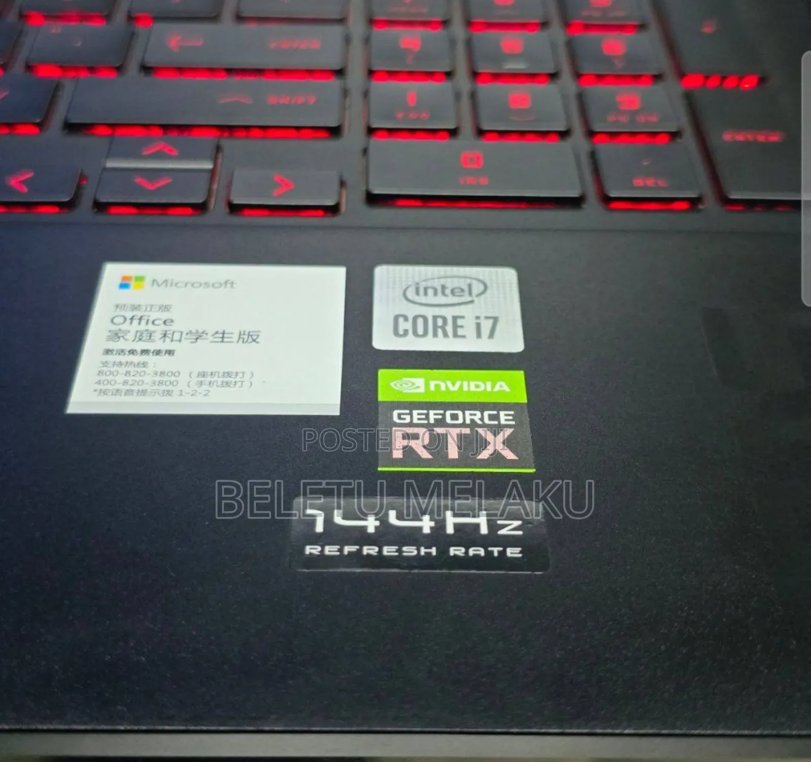 New Laptop HP Omen 15 16GB Intel Core I7 SSD 1T