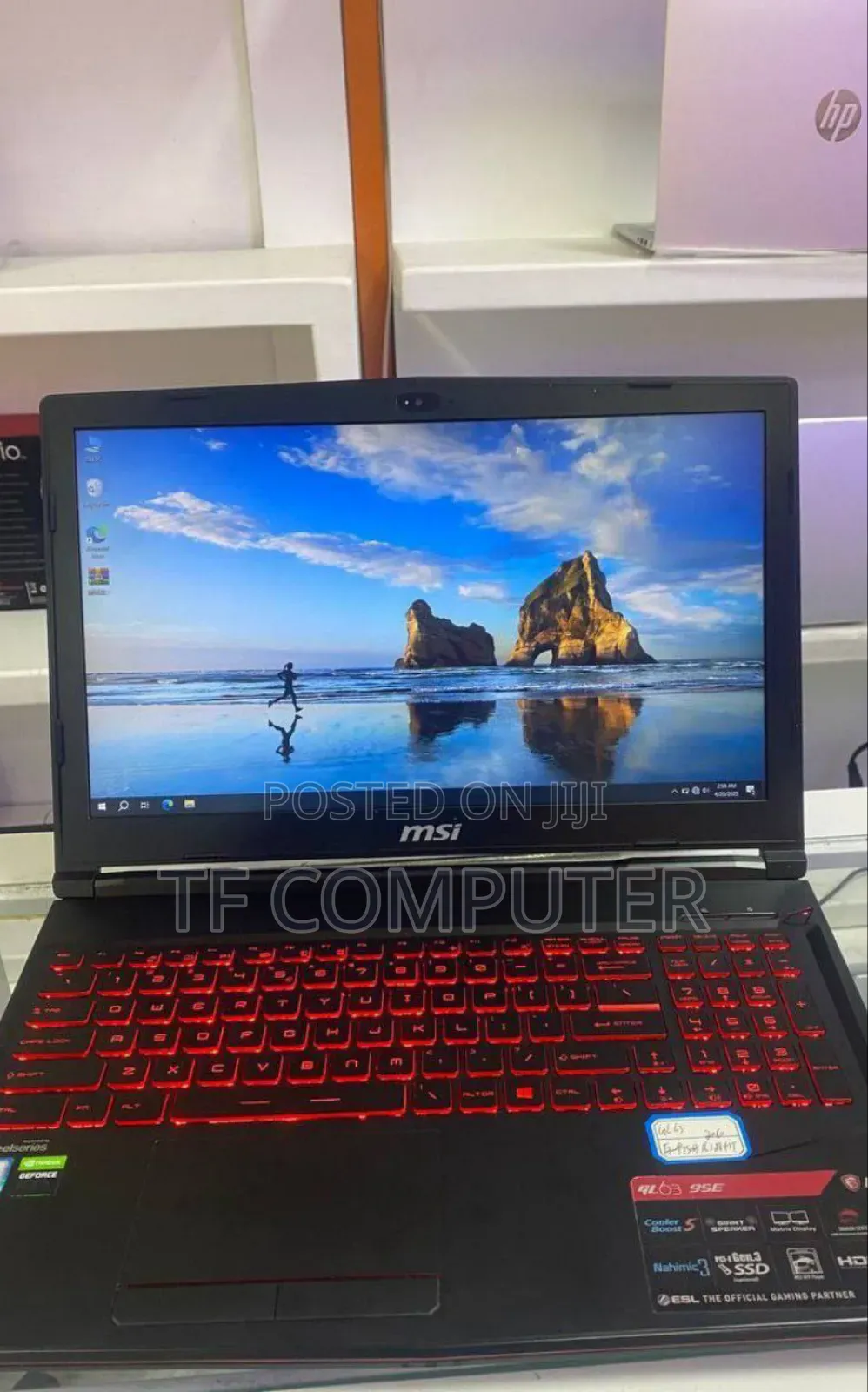 New Laptop MSI GF63 16GB Intel Core I7 SSD 512GB