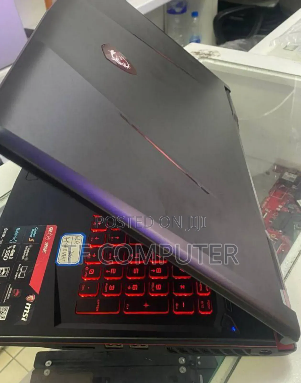 New Laptop MSI GF63 16GB Intel Core I7 SSD 512GB