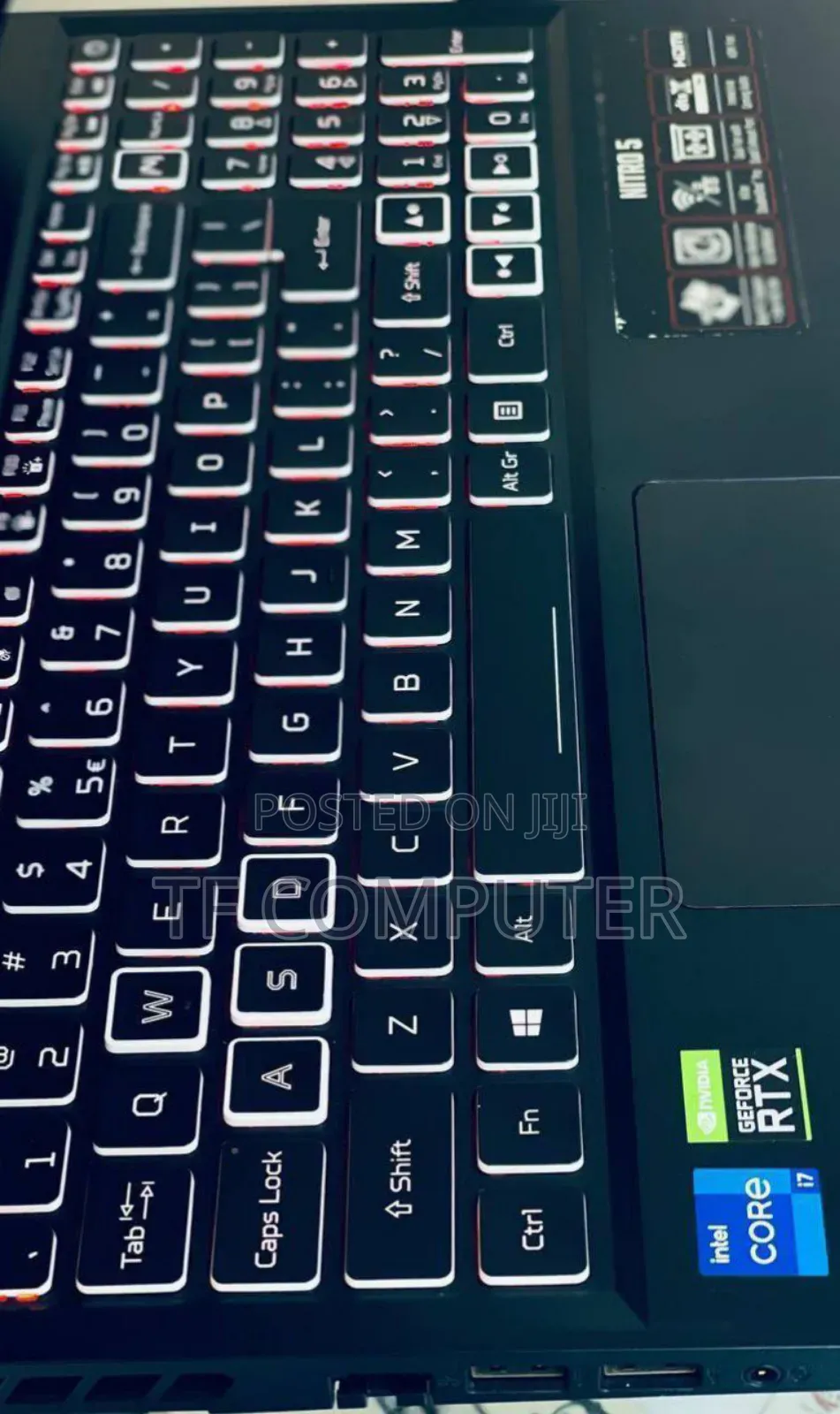 New Laptop Acer Nitro 5 16GB Intel Core I7 SSD 512GB