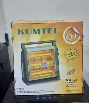 ድጋሜ ገብቷል
Kumtel Electric Room Heater ባለ ሶስት አምፖል