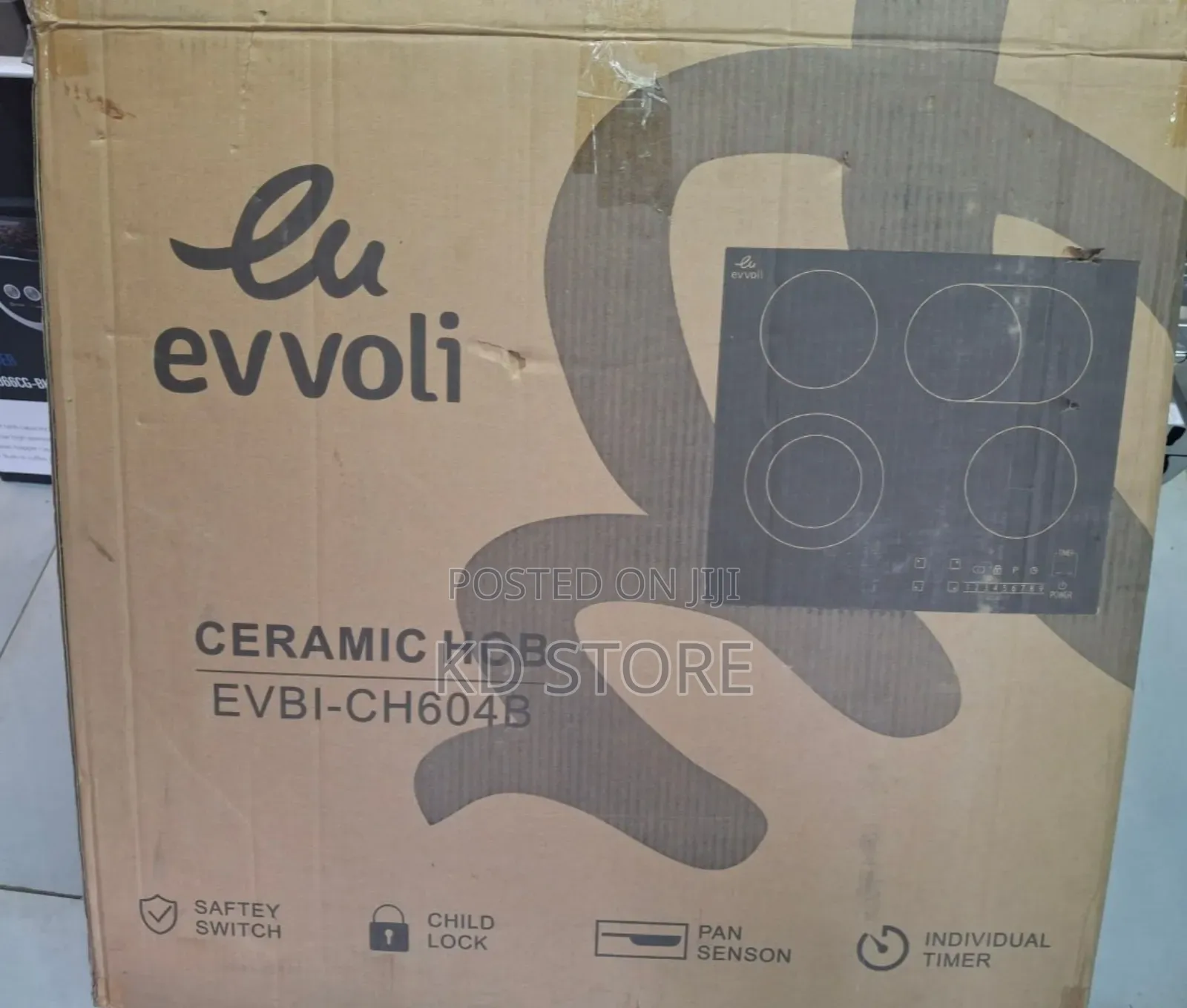 Evvoli Ceramic Hob With Touch Pannel