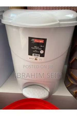 Plastart Bella Waste Basket, Made In Turkey