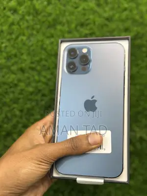 Photo - New Apple iPhone 12 Pro Max 256 GB Blue