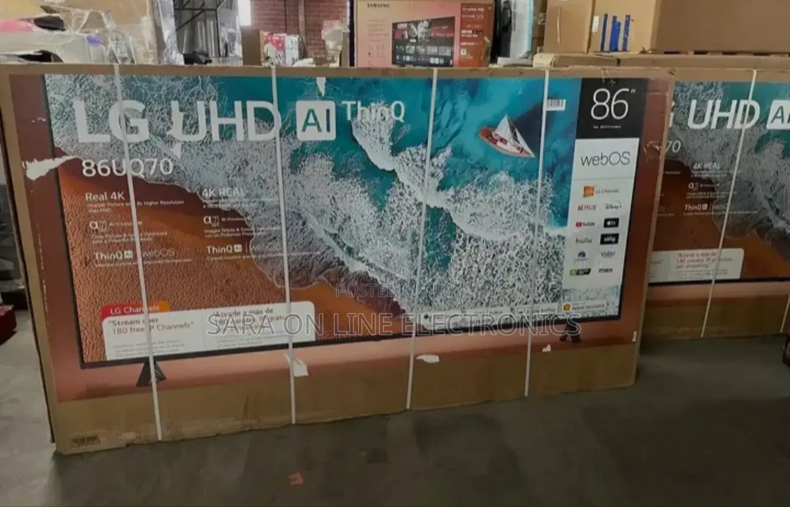 Lg 86" New Model 2025 Smart Android Real 10 Year Warranty