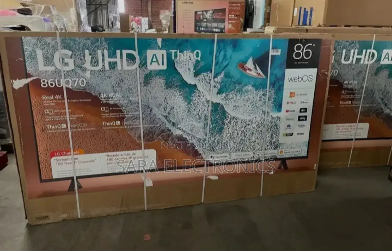 Lg 86" New Model 2025 Smart Android Real 10 Year Warranty