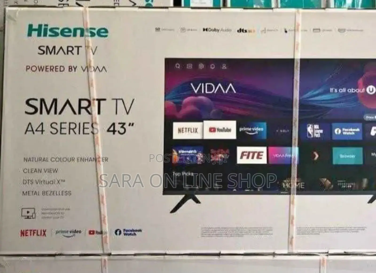 Hisence 43" a-4 Series Smart Tv