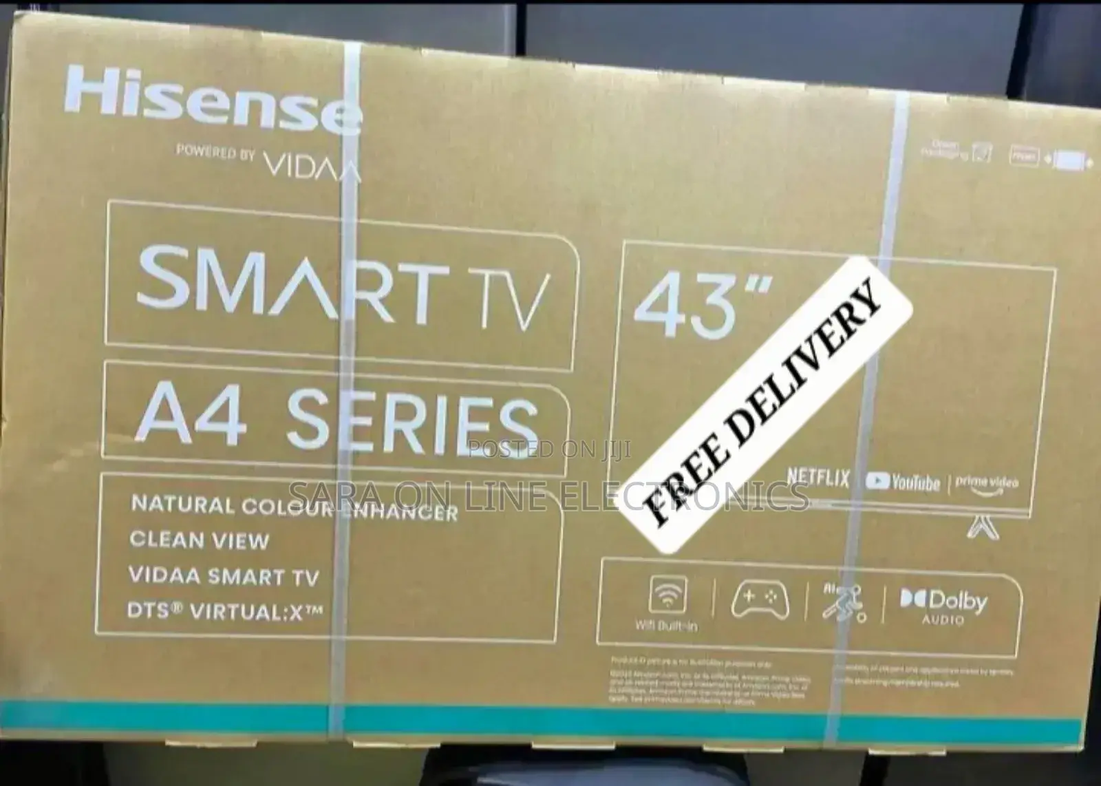 Hisence 43" Ultra Uhd Tv