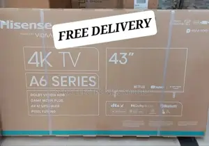 Hisence 43"a-6 Series Smart Tv New 2024