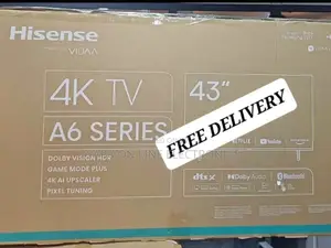Hisence 43".A6 Series Uhd Tv