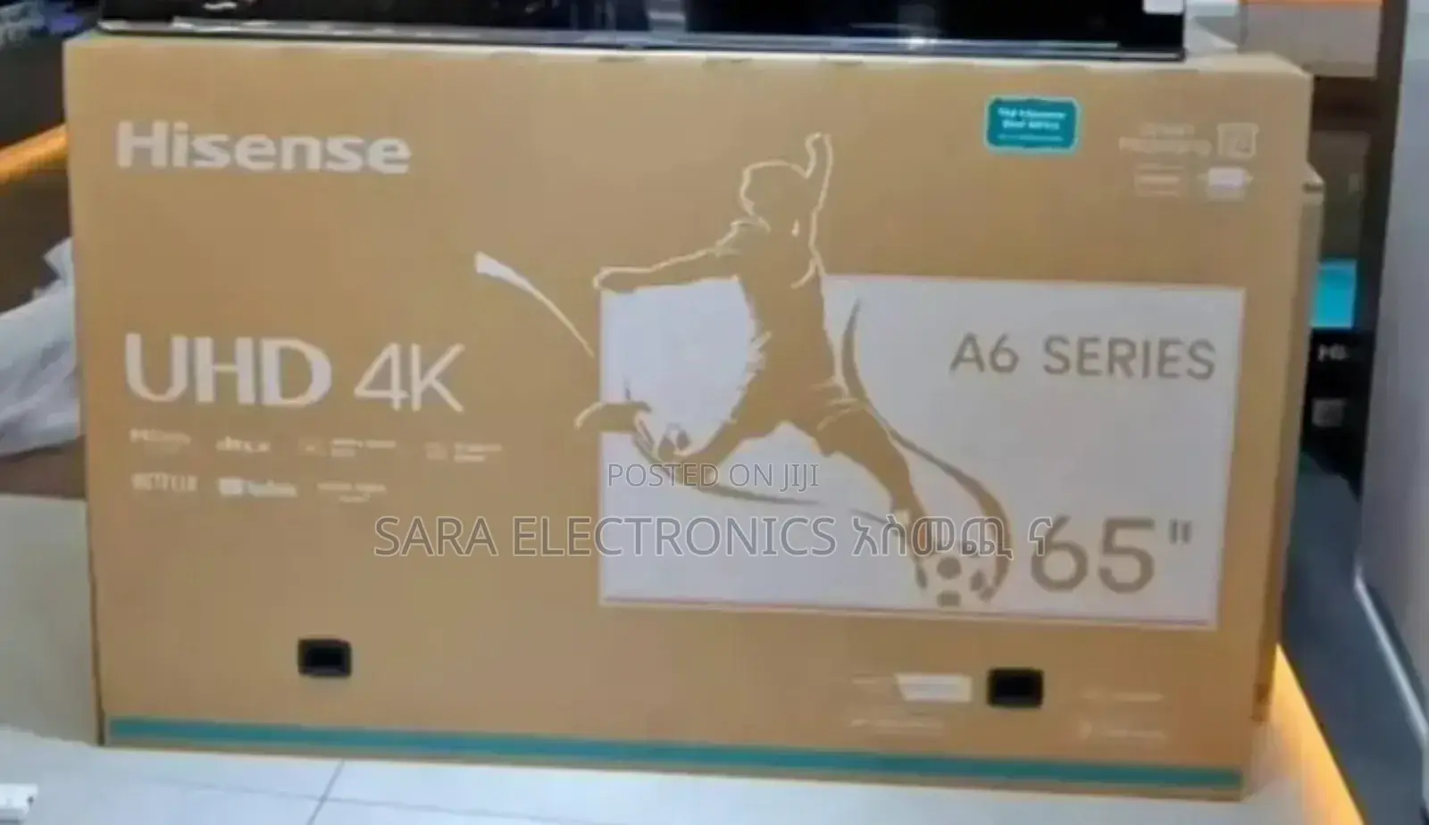 Hisence 65" A6 Series Uhd Tv New 2024