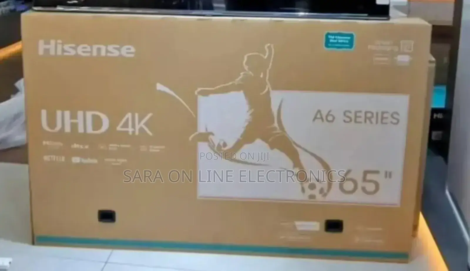 Hisence 65" A6 Series Uhd Tv New 2024