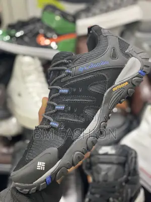 Photo - Columbia Black X Blue Sneakers Mens Quality for All Ages