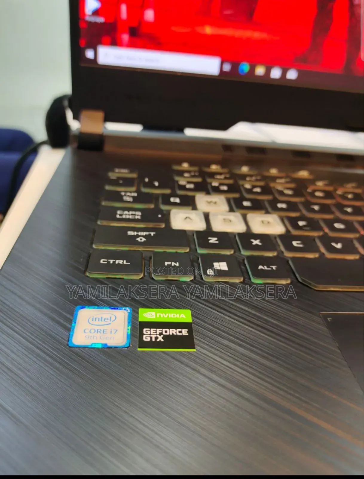 New Laptop Asus ROG Strix G15 16GB Intel Core I7 SSD 1T