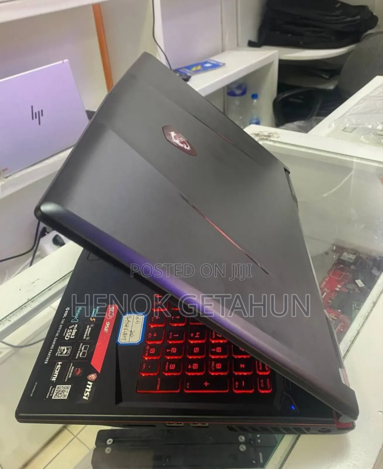 New Laptop MSI GF63 16GB Intel Core I7 SSD 512GB