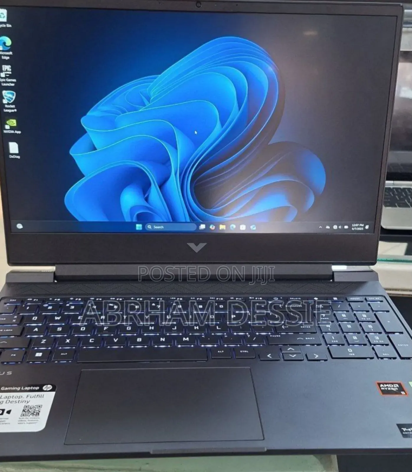 New Laptop HP Victus 15 16GB AMD Ryzen 5 SSD 512GB
