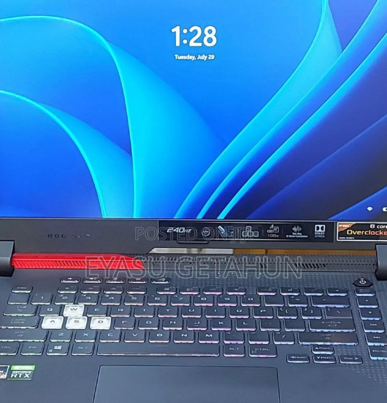 New Laptop Asus ROG Strix G16 G614 16GB AMD Ryzen 9 SSD 1T
