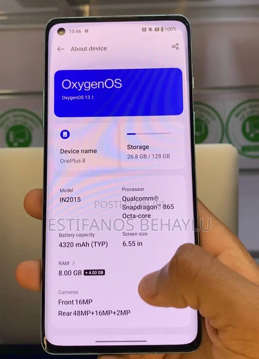 OnePlus 8 128 GB Blue