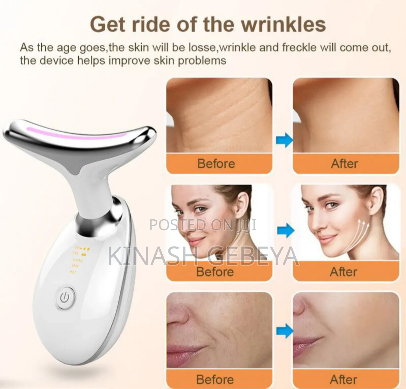 Multifunctional Neck and Face Massager